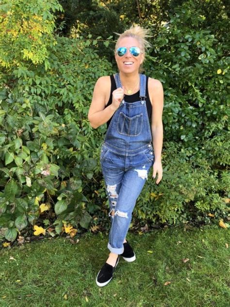 how to wear overalls stylish life for moms
