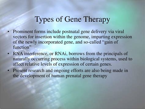 Ppt Gene Therapy Powerpoint Presentation Free Download Id158352