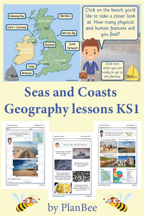Seas And Coasts Geography Lessons Lesson Slideshow Presentation
