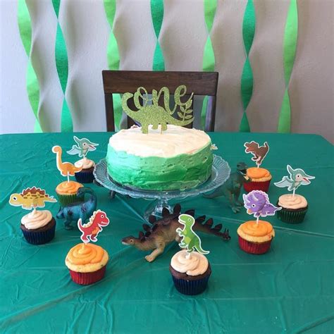 35 Pack Baby Dinosaur Cupcake Toppers Picks Dinosaur Cake Toppers For