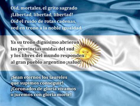 Dibujo Himno Nacional Argentino Nuestra Inspiración