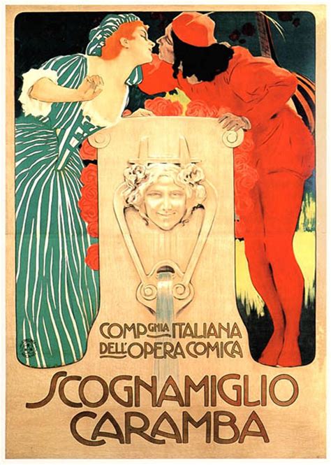 Italian Comic Opera Vintage Opera Posters Wallpaper Image Vintage