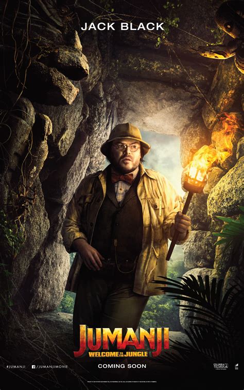 Jumanji Welcome To The Jungle New Character Posters Channel Indy