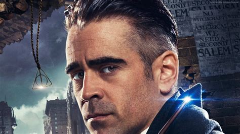 Percival Graves Colin Farrell Fantastic Beasts Poster Grindelwald