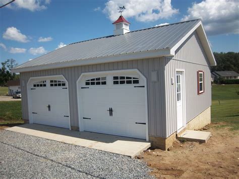 Built On Site Custom Amish Garages In Oneonta Ny Amish Barn Company