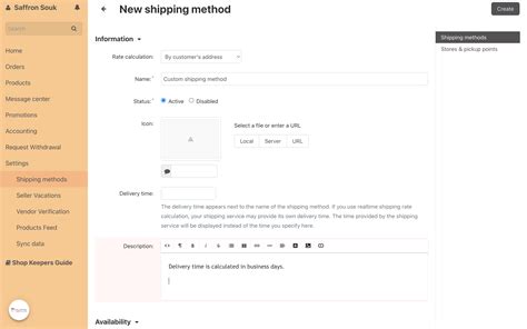 How To Set Up A Manual Shipping Method — The Saffron Souk 20
