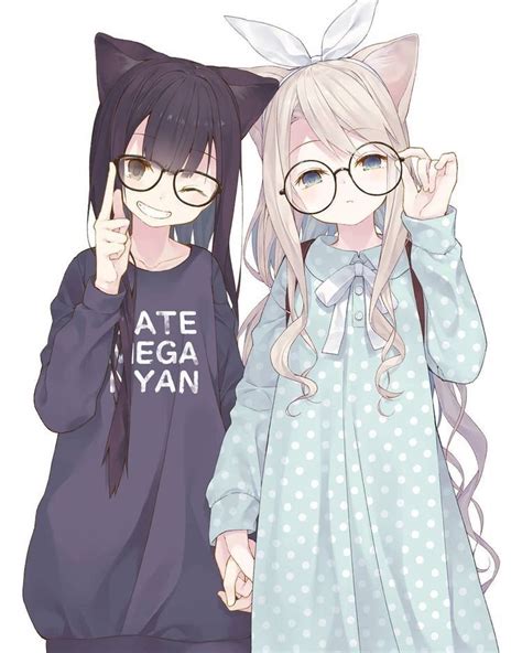 Pin De ๛ℳเ๓เツ Em ︵ Animegirl™ ︵ Com Imagens Irmãs Anime Menina Anime Melhores Amigos Anime