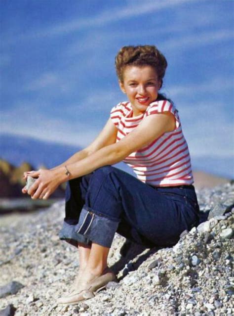 before she was marilyn 15 beautiful color photographs of norma jeane in the 1940s ~ vintage
