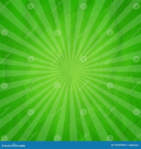 Green Sunburst Desktop Wallpaper Design Royalty Free Stock Image