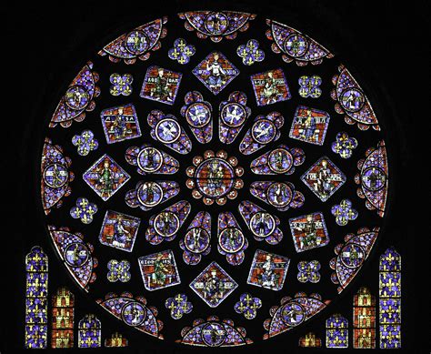 Chartres North Rose The Rose Window In The North Transept  Flickr