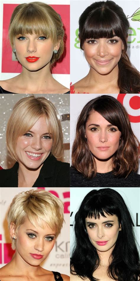Check spelling or type a new query. The Best (and Worst) Bangs for Oval Faces | Face shape ...