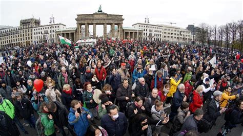 German Police Use Water Cannons On Berlin Protest Over Covid 19