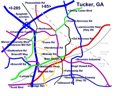 Tucker Directions For Tucker Ga