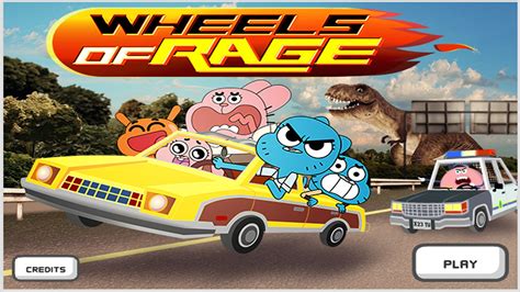 Games Review The Amazing World Of Gumball Wheels Of Rage