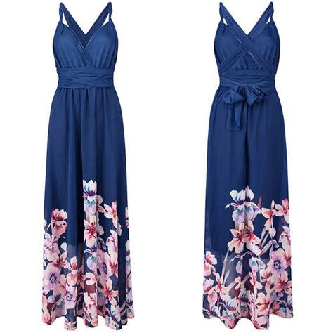 Printed Floral Infinity Bridesmaid Dress In 4 Colors Worn To Love