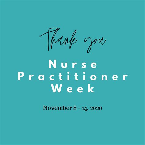 Celebrate Nurse Practitioner Week November 8 14 2020 — Faith Home Care