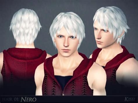 Nero Hair For Males Kisei By Athem2310 Sims Hair Hairstyle Boy