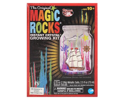 Toysmith Magic Rocks Instant Crystal Growing Kit Nz