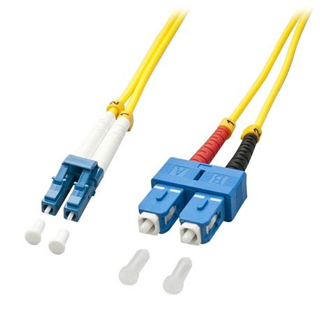 3m Lc Sc Os2 9125 Fibre Optic Patch Cable From Lindy Uk