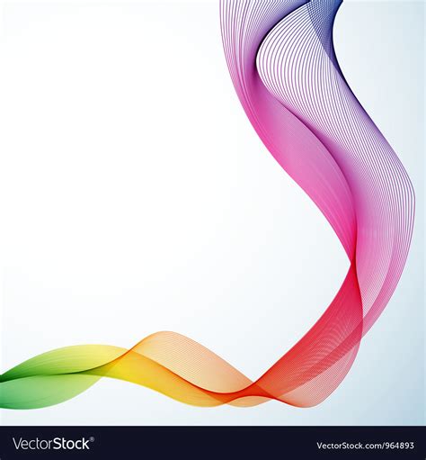 Abstract Colorful Smoke Background Royalty Free Vector Image