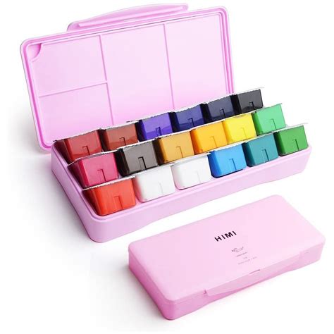 Miya Himi Gouache Jelly Cup Paint Set Of Ml Pink