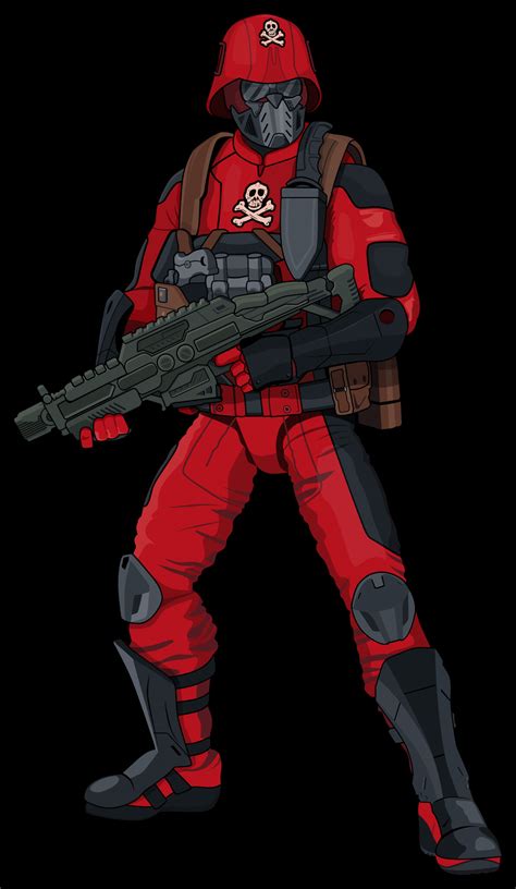 Artstation Action Force Red Shadows Trooper