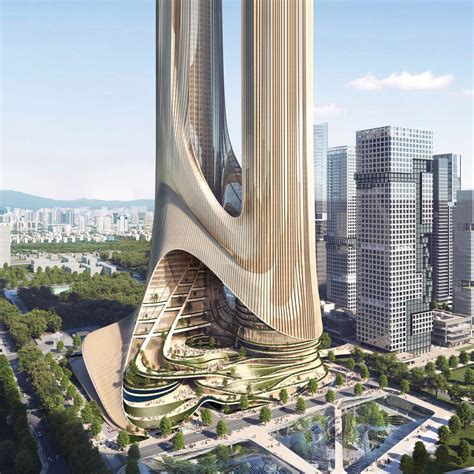 Supertall Skyscrapers Linked By Planted Terraces To Be Built In