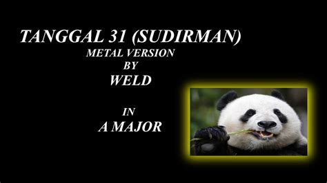 Hari kemerdekaan malaysia.( sudirman hj.arshad ) guitar cover shahadan ahmad. SUDIRMAN- TANGGAL 31 metal backing track by WELD - YouTube