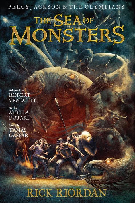 Rick Riordan The Sea Of Monsters Graphic Novel