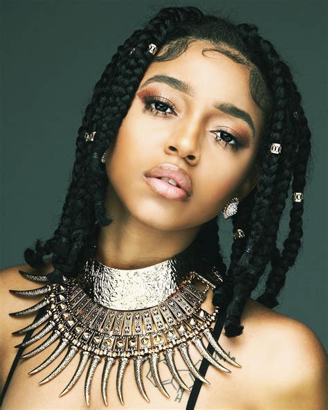 45 Breathtaking Hairstyles With Big Box Braids Being Intricately