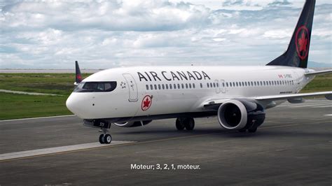 Air Canada 737 En Vol Youtube