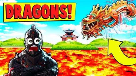 Dragons Are Here In Fortnite Battle Royale New Update Youtube