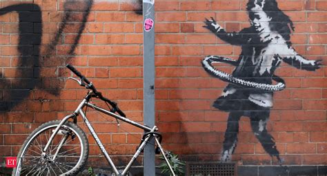 New Banksy Artwork Featuring A Girl With A Hula Hoop Appears In