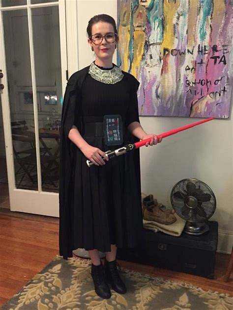 Ruth Vader Ginsburg Halloween Costume Fashion Dress Little Black Dress