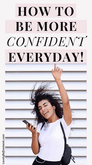 How To Be More Confident With Who You Are Self Confidence Tips