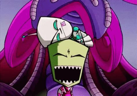 Invader Zim Invader Zim Zim Laugh Discover And Share GIFs