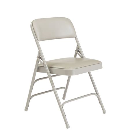 Grey National Public Seating Folding Chairs 1302 64 1000 