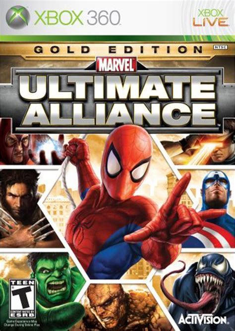 Marvel Ultimate Alliance Gold Xbox 360 Game