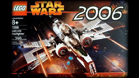 Lego Arc 170 Starfighter 7259 Review Star Wars2005 Youtube