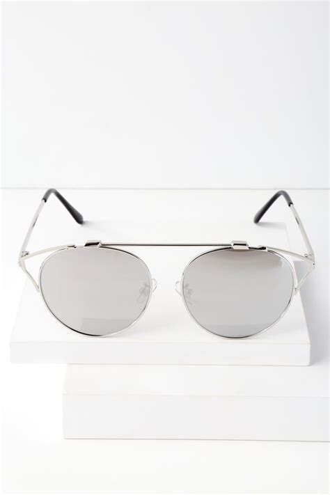 Cool Silver Sunglasses Silver Mirrored Sunglasses