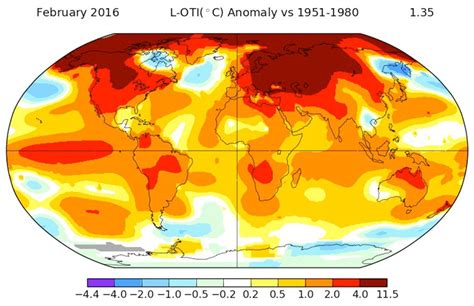 La Temperatura Media Global Marca Un Récord En Febrero Ciencia El PaÍs