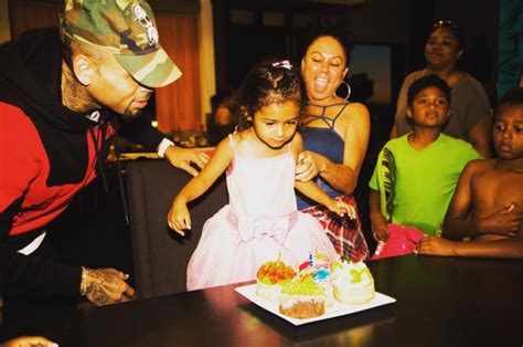 Chris Brown Throws Best 3rd Birthday Party For Daughter Royalty Photo