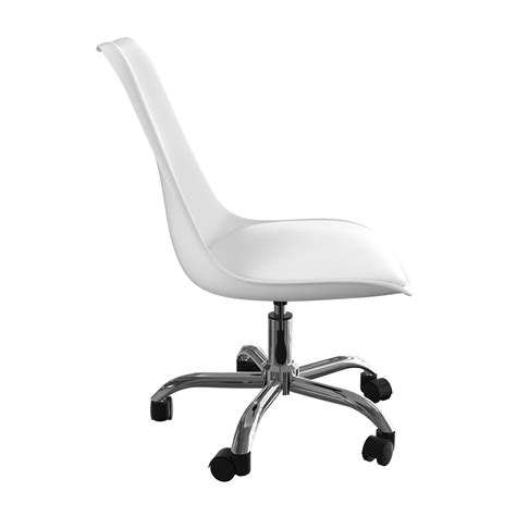 Chaise de bureau blanche Skandi