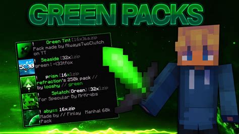 The Best Green Texture Packs For Bedwars 189 Pvp Youtube