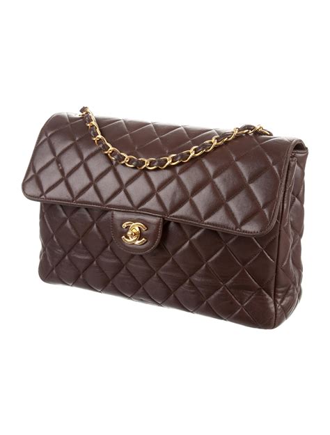 Chanel Classic Jumbo Single Flap Bag Handbags Cha148222 The Realreal
