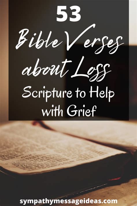 53 Bible Verses About Loss Scripture To Help With Grief Sympathy