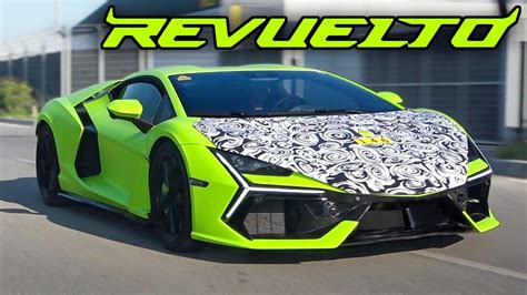 This Is The First Lamborghini Revuelto On The Road Youtube
