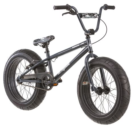 20 Mongoose Bmax All Terrain Fat Tire Mountain Bike Blackgray