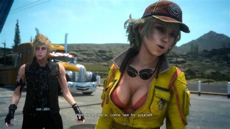 Final Fantasy Xv Real Identity Of The Sexy Mechanic Cidney Revealed In