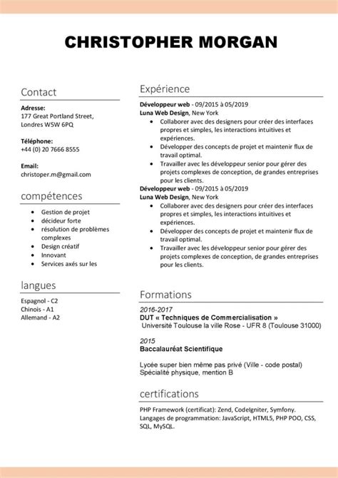 How to make an simple resume in microsoft word, resume making is very important for job freshers or experienced employees build their resumes briefly expose. 60 Modèles de CV Word Gratuit à Télécharger au Format doc ...